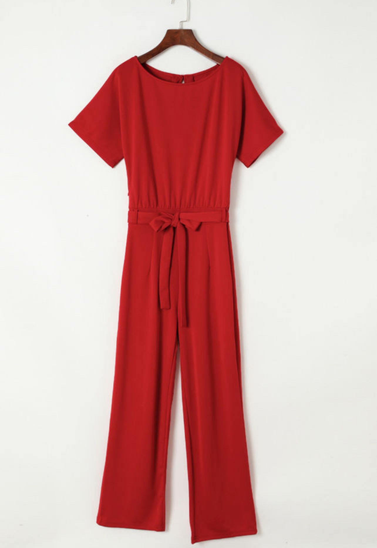 Scarlet Elegance Jumpsuit