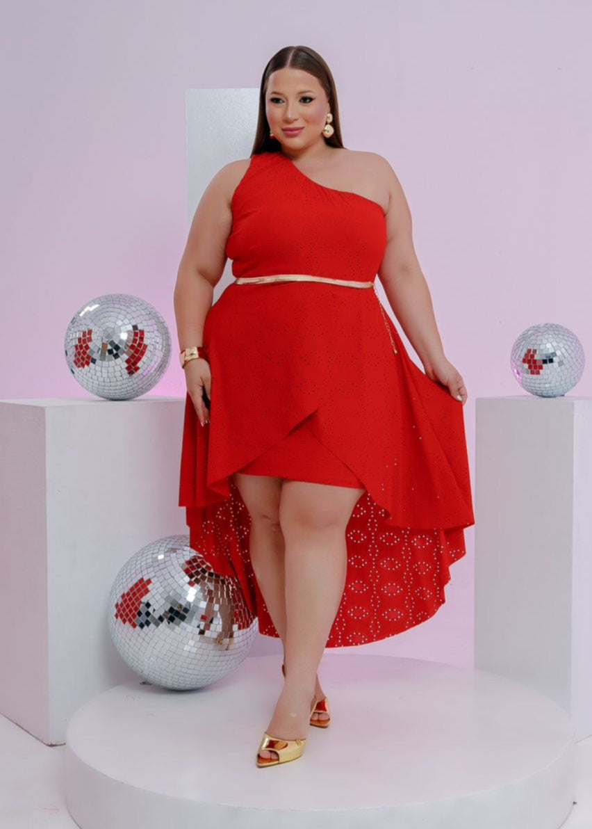 Ruby Vibrant Dress