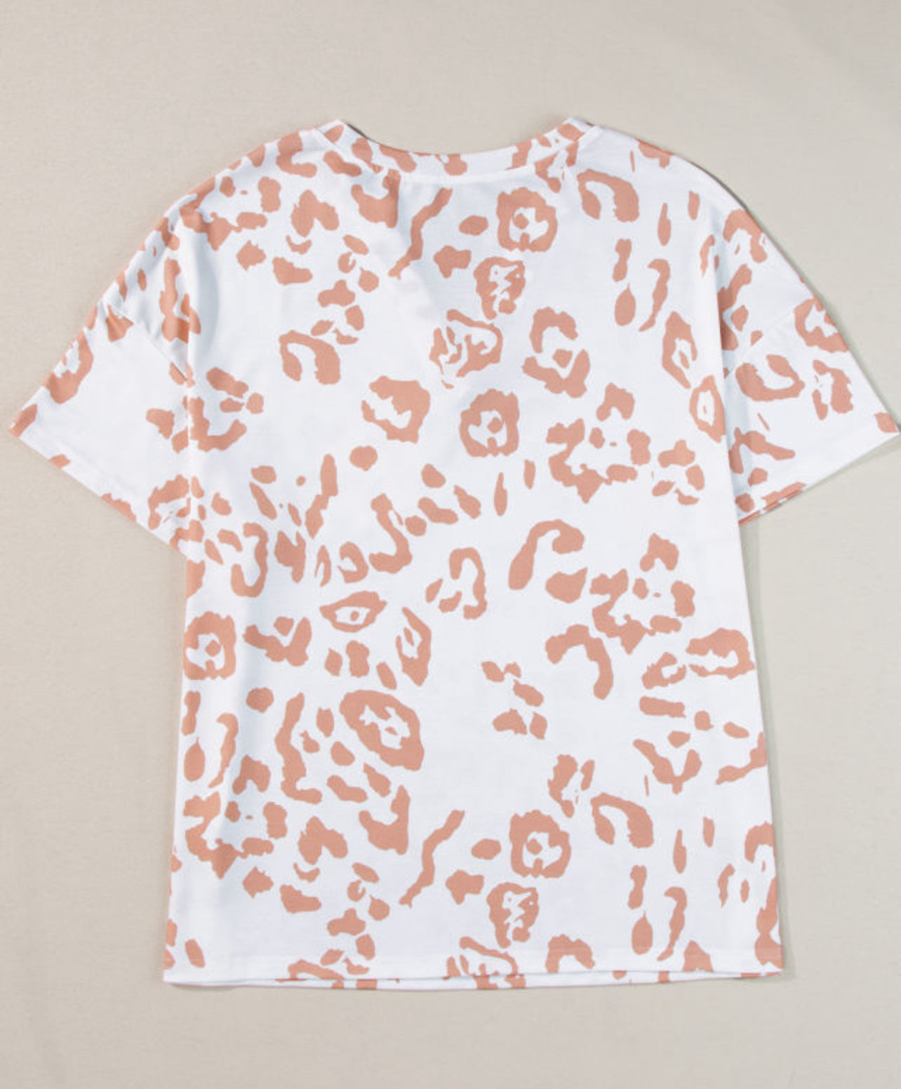 Blush Leopard Print Tee