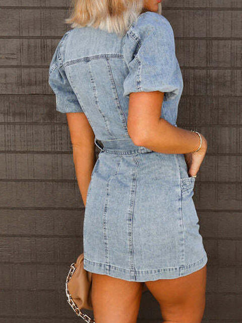 Mini Denim Dress