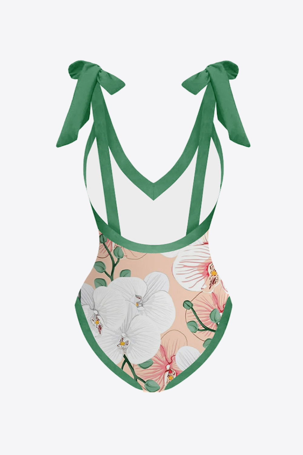 Floral Green Swim Set