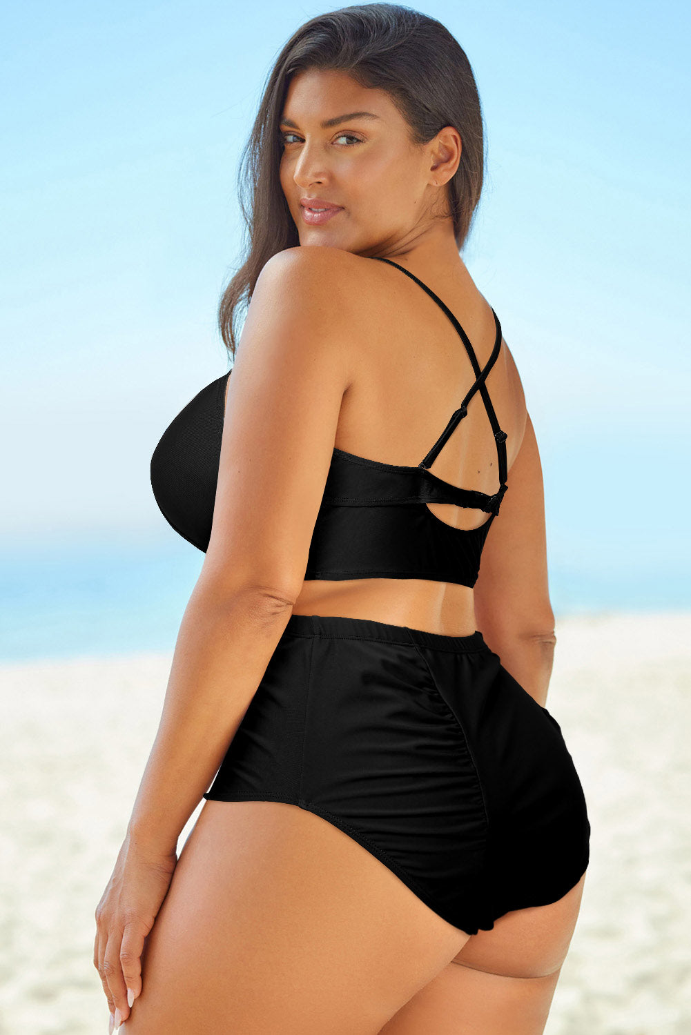 Black Two-Piece Swimsuit