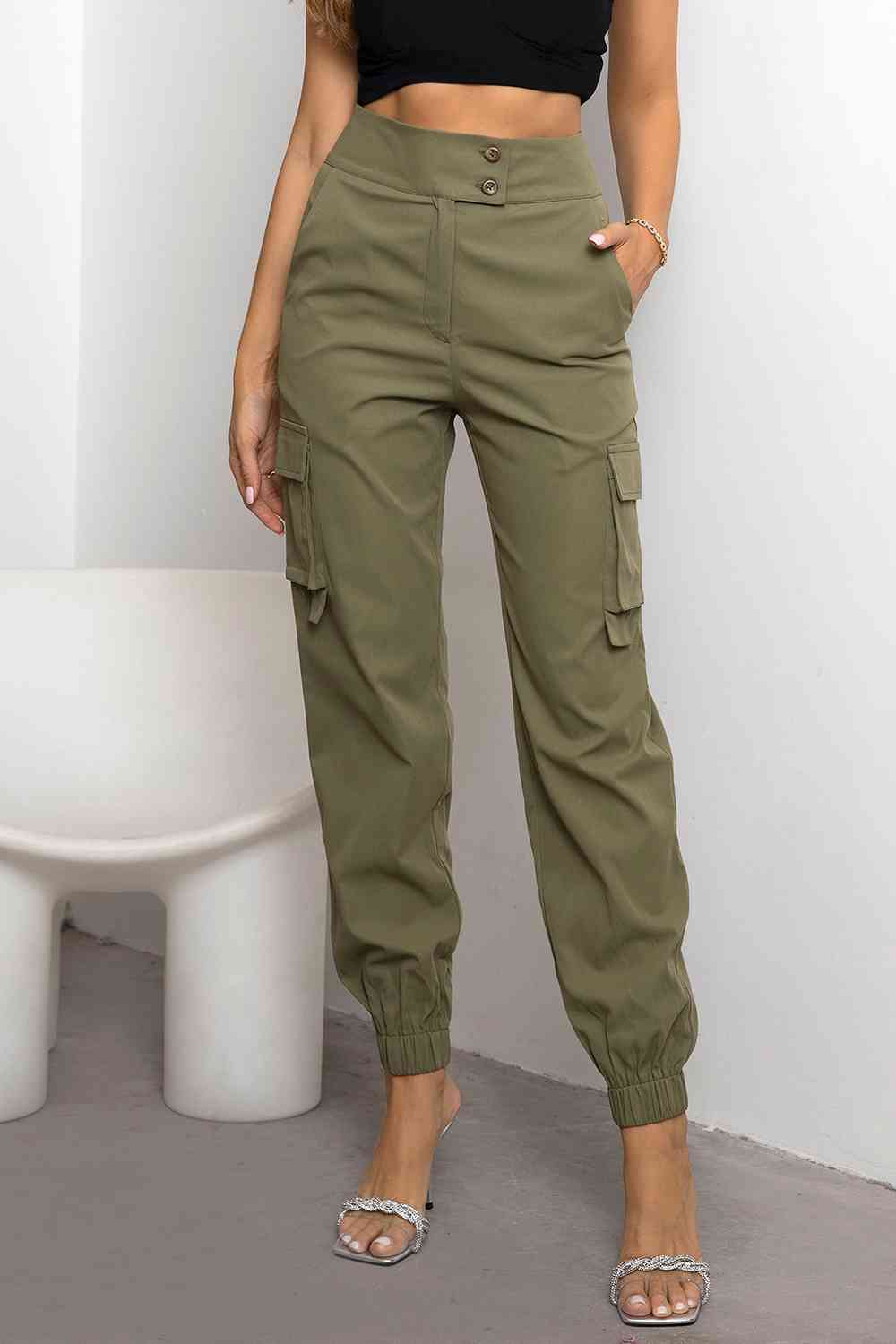 Cargo Pants High Waist