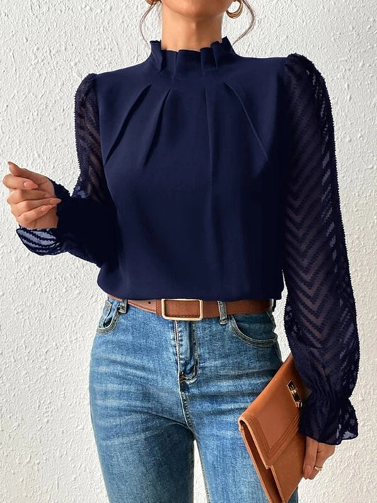 Flounce Elegance Blouse