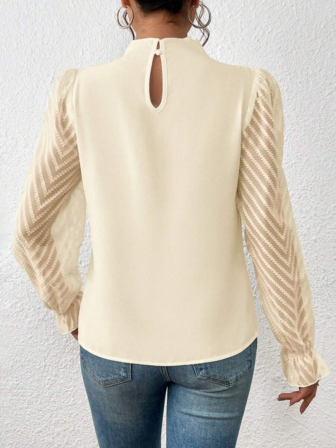 Flounce Elegance Blouse