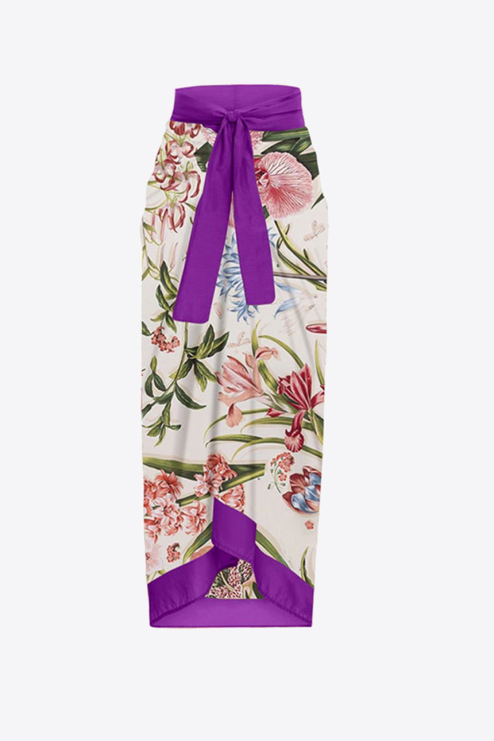 Floral Purple Swim Set