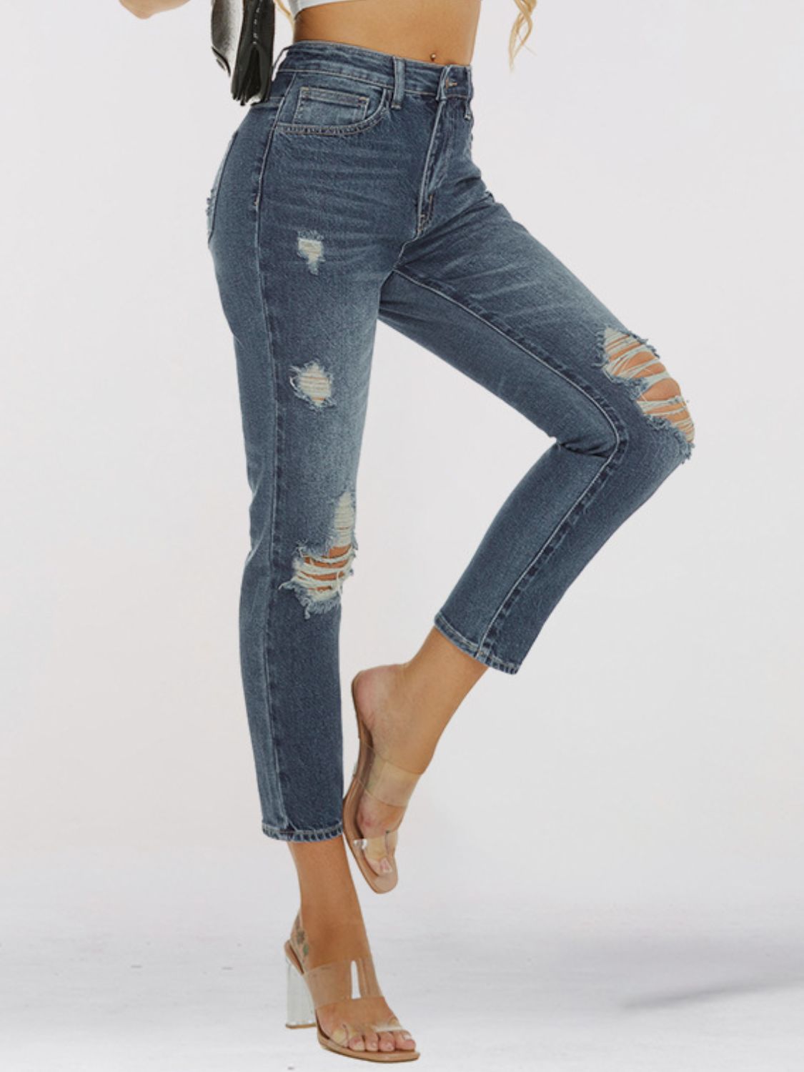 Distressed Jeans